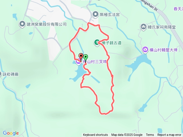 橫山三叉埤-墩子銃古道預覽圖
