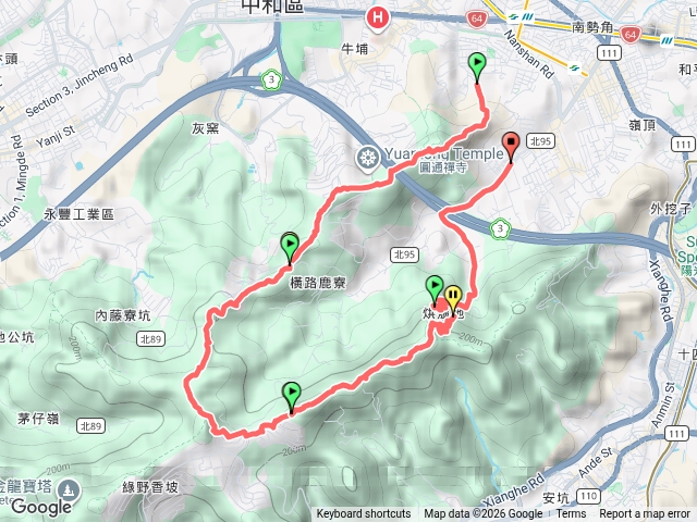 圓通寺山南勢角山o型預覽圖