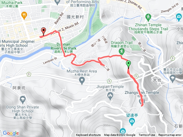 樟山寺飛龍步道