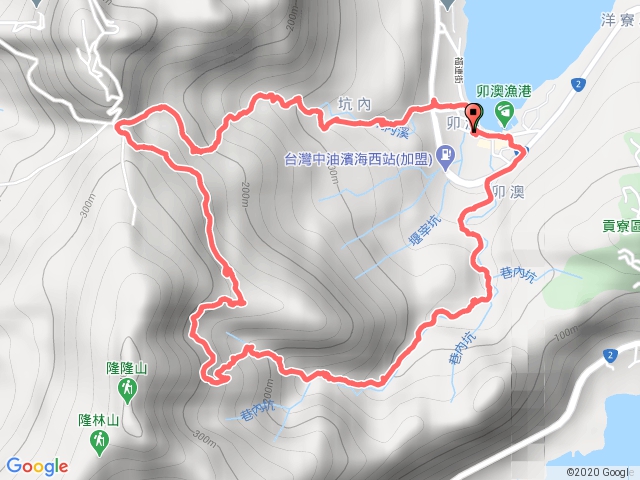 卯澳漁港連走福卯古道南線、隆隆池、福卯古道北線