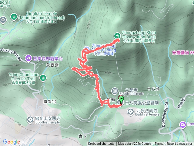 中正山步道預覽圖