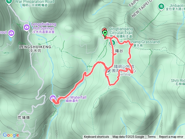 擎天崗-絹絲瀑布20251002