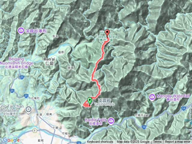 凌霄殿-關刀山西峰-關刀山-丁字山-小出山-湯公碑-惠蓀林場預覽圖