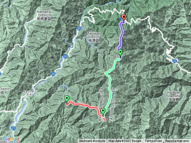 南一段3日(關山、海諾南山、小關山及卑南主山)