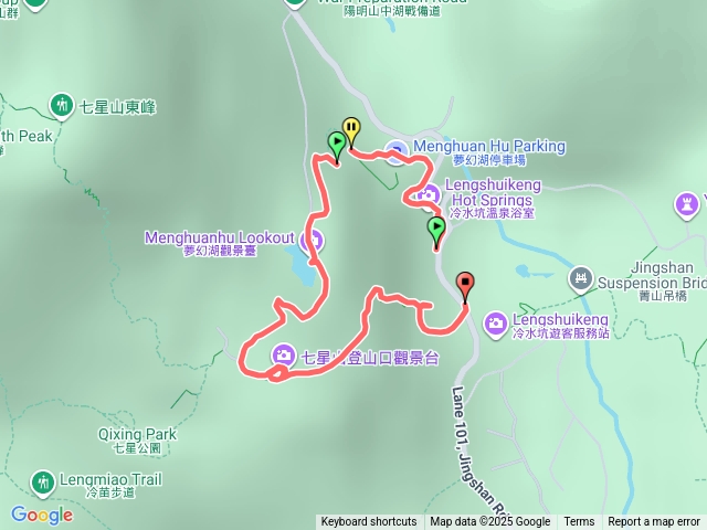 夢幻湖步道健行