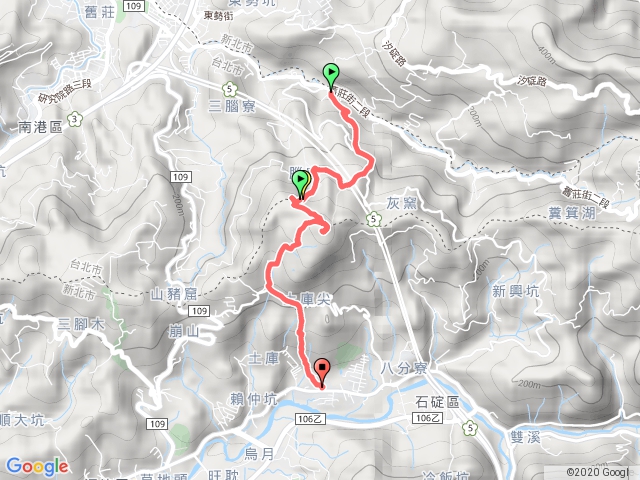 土庫岳(小百岳#14)【栳寮古道→更寮古道→山豬窟尖→土庫岳→深坑(土庫)】