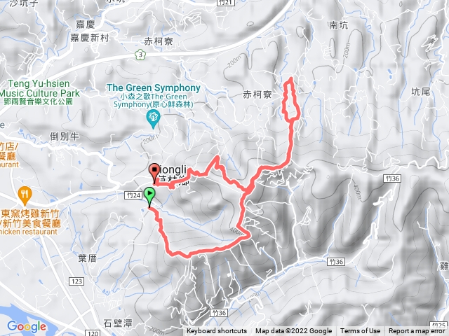 飛鳳山雙O型路線