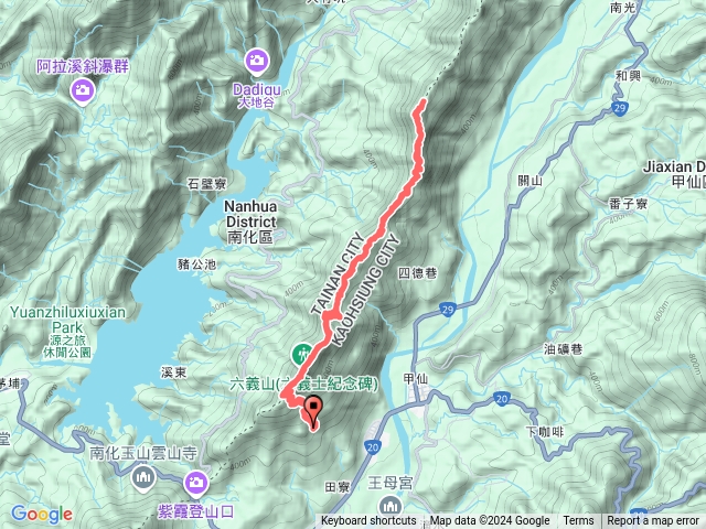 烏山縱走北北段（六義山走阿里關山）