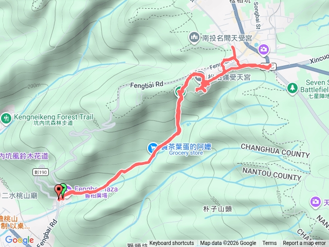 豐柏登廟步道走走預覽圖