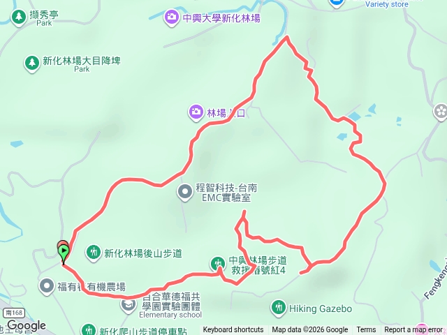 新化林場後山部分路況（20260826）預覽圖