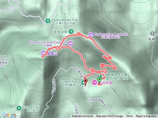 大凍山+霹靂山預覽圖