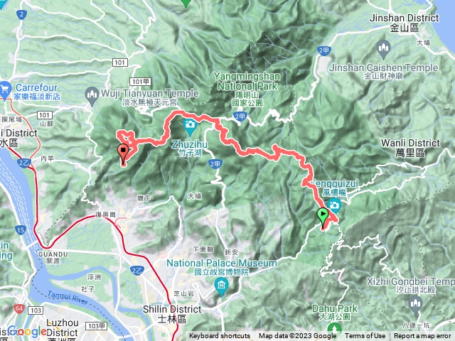 陽明山東西大縱走