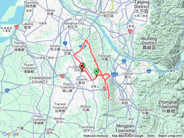 大村-西嶺國小139縣道.挑水古道預覽圖