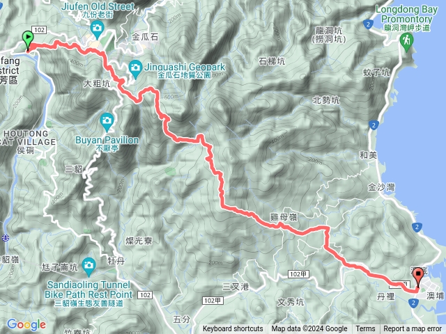 淡蘭古道北路 苧子潭古道-琉榔古道- 燦光寮古道-楊廷理古道 -澳底