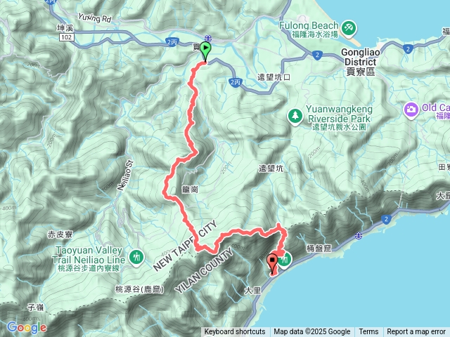 龍虎雙碑縱走預覽圖