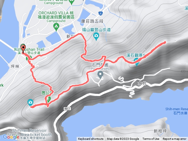 小百岳集起來溪洲山步道(福山巖登山步道)202301141533