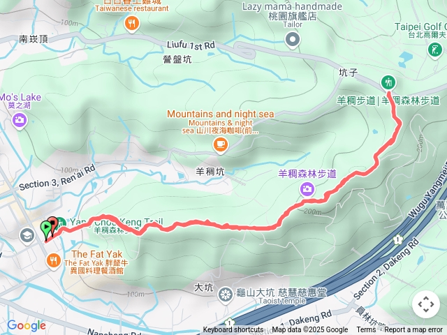 羊稠坑步道