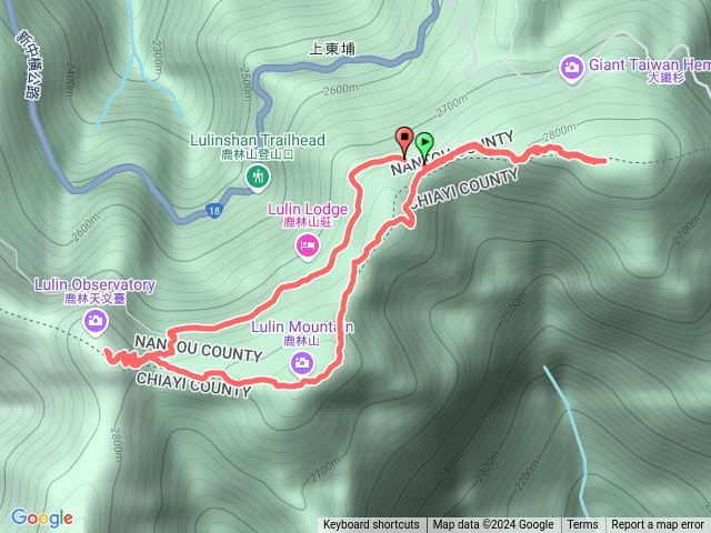 麟趾山登山口起先撿麟趾山再去鹿林天文臺走一個Ｏ預覽圖