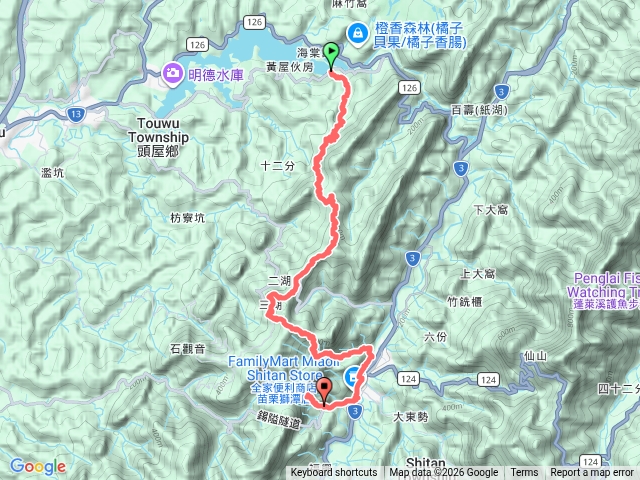 琳-樟之細路第四大段（明德水庫到出磺坑）預覽圖