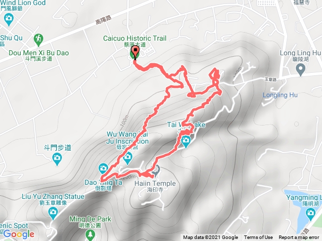 蔡厝-小鳳山-小柱堡-海印寺-蟹眼泉-好漢坡下
