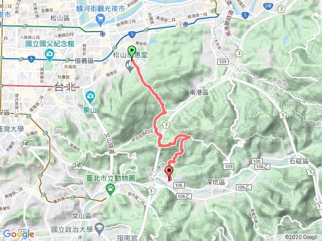 倒照湖山、大坑山、外股古道