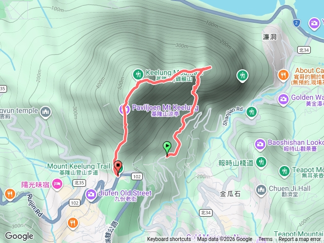 基隆山，雷霆峰