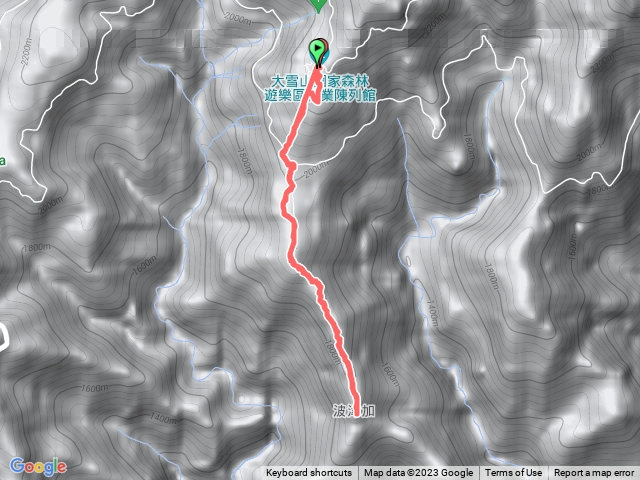 1／8波津加-大雪山
