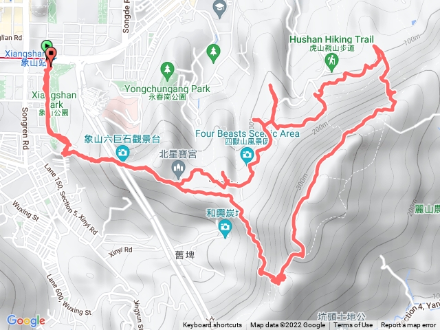 四獸山步道O型連走南港山縱走