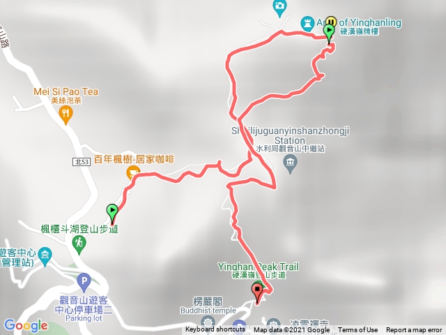 觀音山風櫃斗湖到硬漢嶺