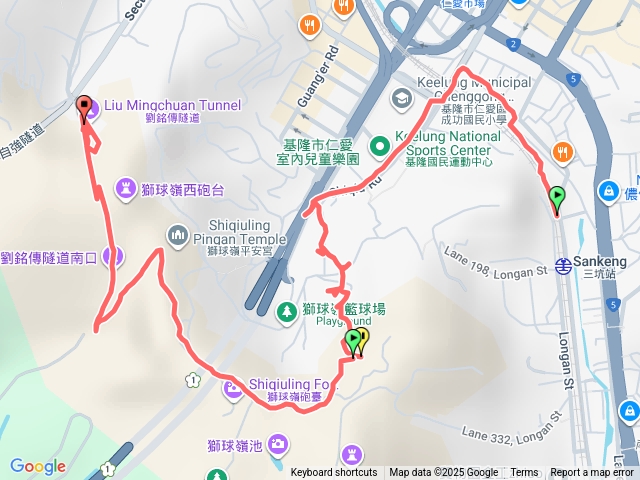 劉銘傳隧道預覽圖