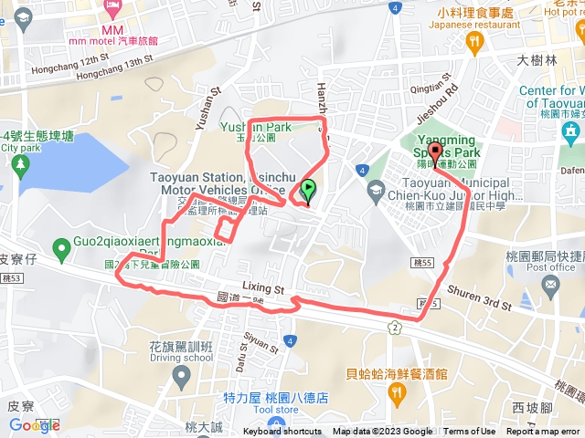 跑步