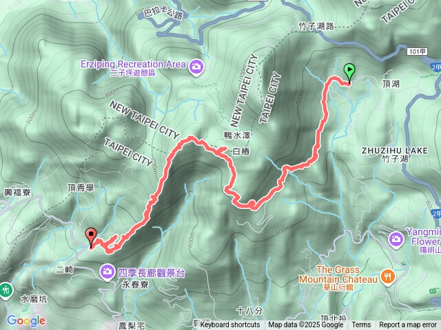 小屯山-大屯山南峰-西峰