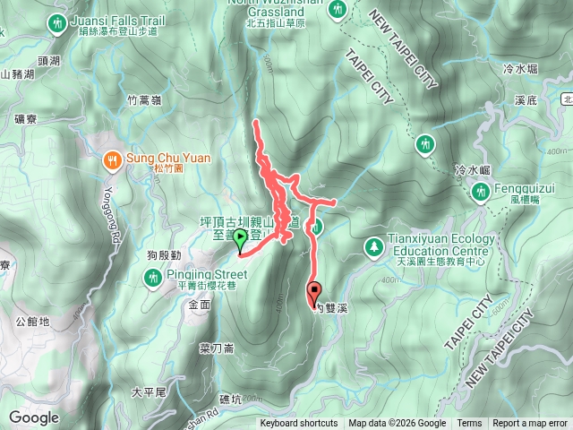2026-05-24 坪頂三圳取水源頭連走─坪頂古圳隧道口→坪頂古圳取水源頭→坪頂新圳取水源頭→坪頂新圳隧道口→登峰圳隧道口→登峰圳涵洞預覽圖