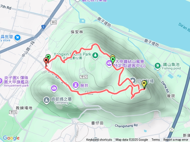 鐵砧山O型（好漢坡路線）