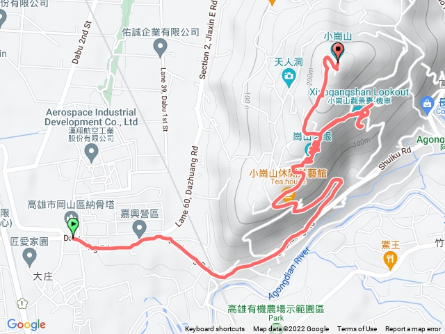 高雄－臺灣百大必訪步道小崗山健行步道202207171024