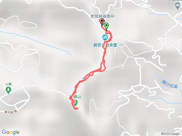 台中三汀山>埤頭山連走2連峰_一等三角點 ##水流東福德寺起完登