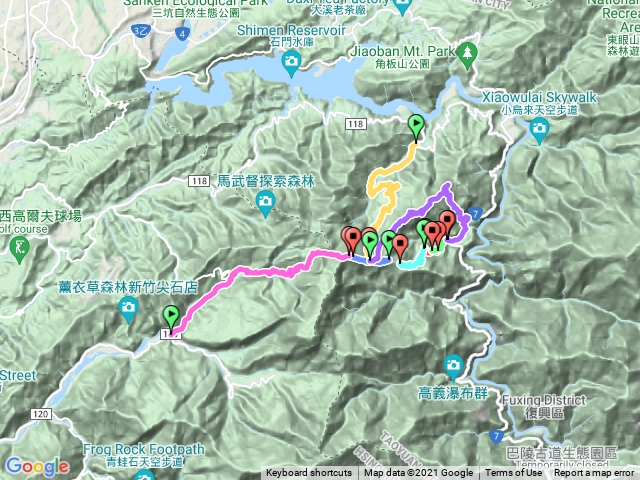 桃園那結山各線
