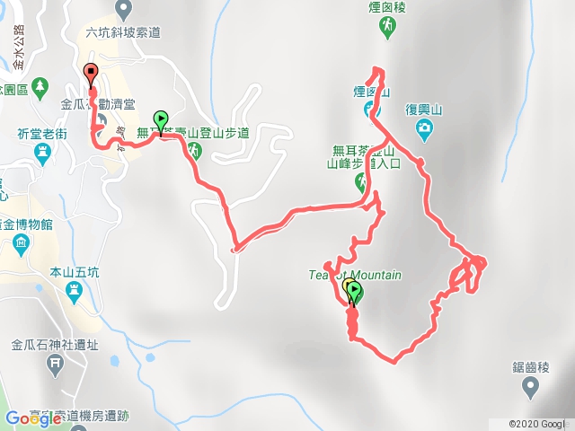 茶壺山哈巴狗山行 恐怖