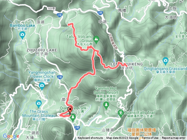 三進三出七星山