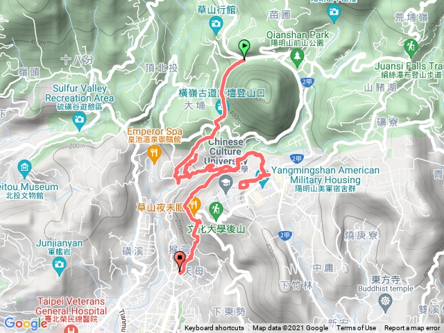 橫嶺 天母