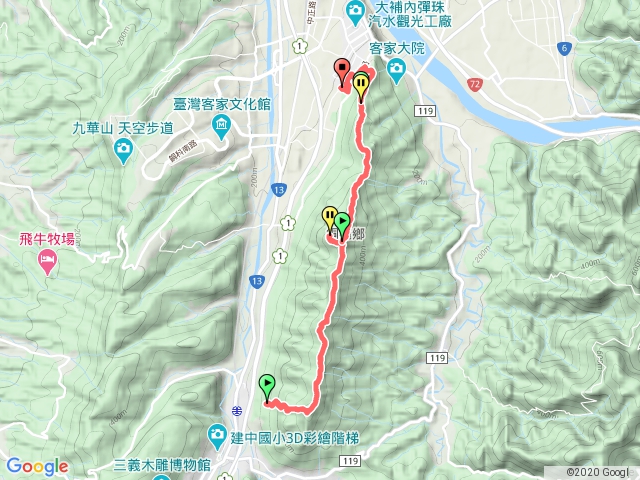 三角山縱走員屯山