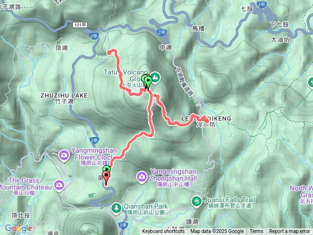 七星山三進三出