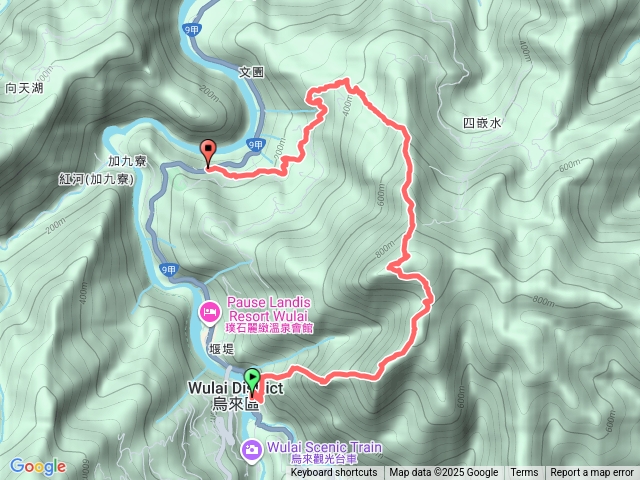 烏桶縱走(烏來山前峰-烏來山-大桶山-大桶山東峰)預覽圖