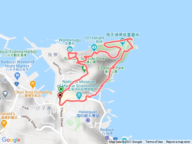 八斗子-忘憂谷-潮境公園