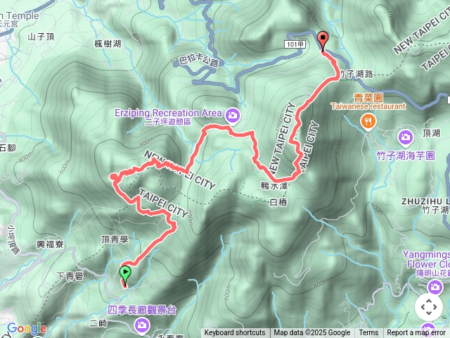 清天宮-大屯坪-大屯山-二子坪