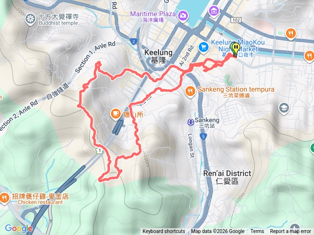 1150118(日)仁愛國小→南山公園籃球場→獅球嶺西景觀台預覽圖