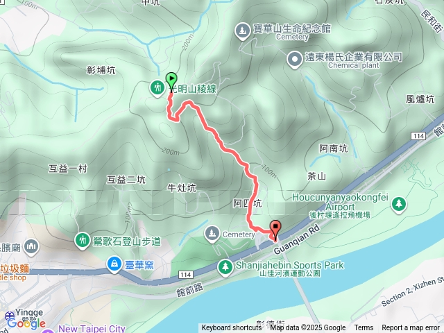 2025微笑山線大縱走尋寶集章任務微笑山線：【大棟山系】百年大榕樹段202511161322