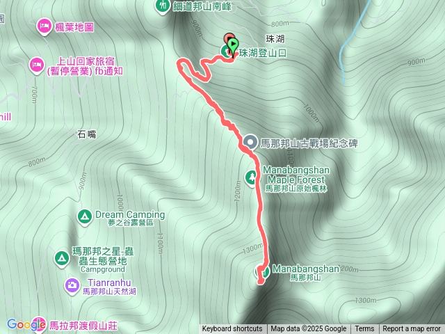 20250913日文班馬那邦山健行
