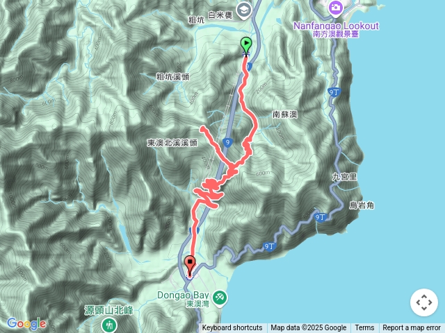 東澳越嶺 猴椅山