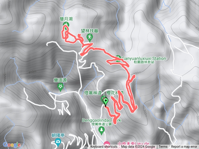 燈篙林道+肖楠林道+雙月湖